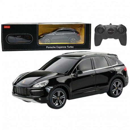 Auto Porsche Cayenne Turbo Samochód Zdalnie Sterowany RC Rastar Czarne 1:24