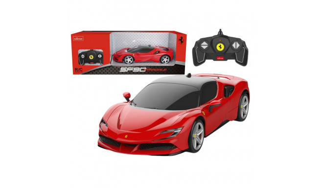 Auto RC Rastar 1:18 Ferrari SF90 Stradale punane