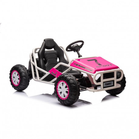 auto akuga buggy A8812 roosa 24V
