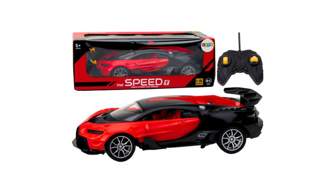 juhtmev auto punane 1:16 RC auto