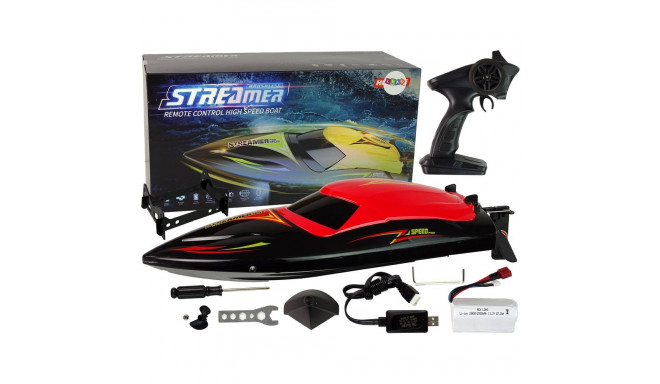 Motorówka R/C 2,4G punane 35 km/h