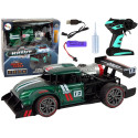 Auto Zdalnie Sterowane Sportowe R/C 1:16 Zielone Para Wodna