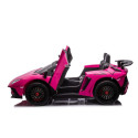 Auto Na Akumulator Lamborghini XXL A8803 Różowe 24V