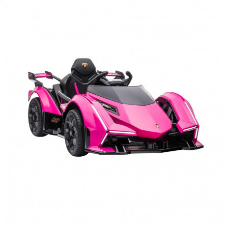 Lamborghini elektriauto GT HL528 LED-tuled MP3 kaugjuhtimispult, roosa