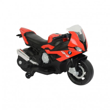 BMW akutoitega mootorratas S1000RR 2156 LED-tuled muusikaga, punane