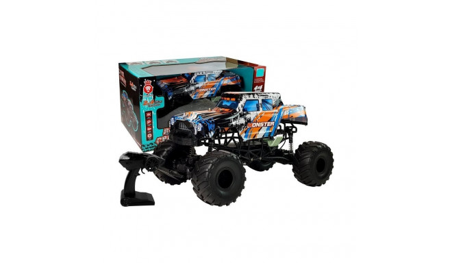 Auto Terenowe Zdalnie Sterowane 2.4G 4x4 Pomarańczowe 57cm