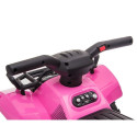 Quad na akumulator JS320 różowy