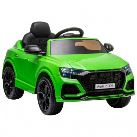 Audi akutoitel auto RS Q8 LED-tuled MP3-kaugjuhtimispult, roheline
