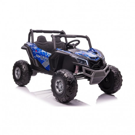 auto akuga buggy UTV-MX sinine spider lakk