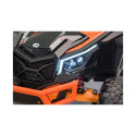 Auto na Akumulator Buggy UTV-MX Pomarańczowo-Biały