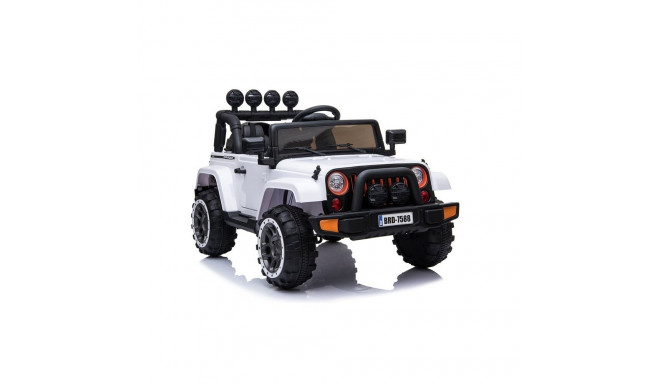 Auto na Akumulator Jeep BRD-7588 Biały 4x4
