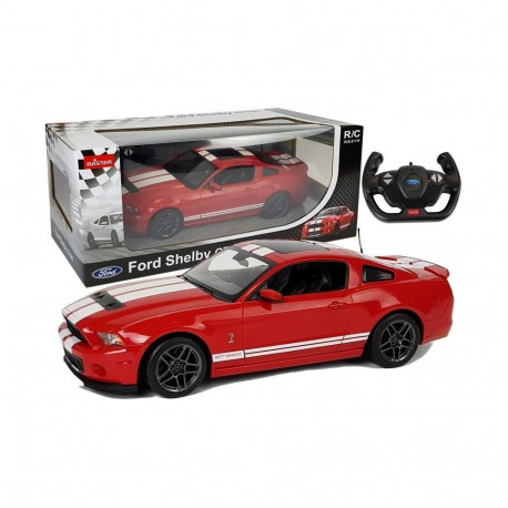 Auto R/C Ford Shelby Rastar 1:14 punane juhtimispuldiga