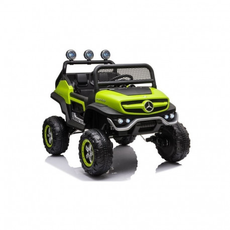 Mercedes Unimog S roheline akutoitega sõiduk