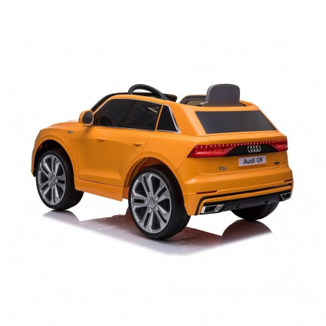 Auto na Akumulator Audi Q8 JJ2066 Żółty Lakierowany