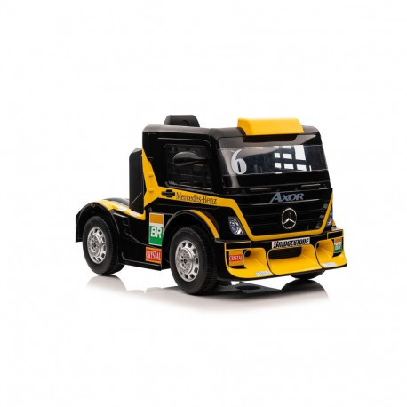 Mercedes akutoitega veoauto XMX622 LED-tuled kaugjuhtimispult, kollane
