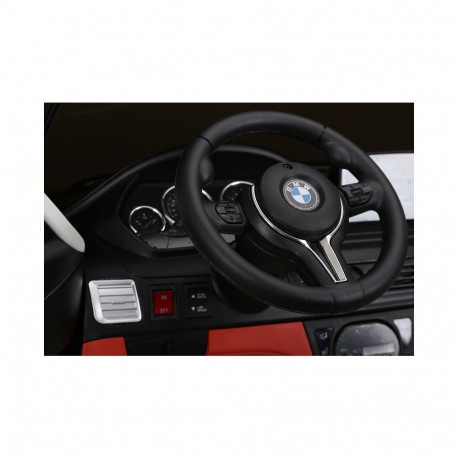 BMW elektriauto X6M SUV LED-tuled MP3 lakitud, must