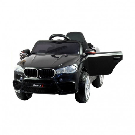 Akumulaatoriauto HL1538 LED-tuled MP3 kaugjuhtimispult, must