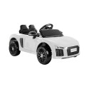 Auto na Akumulator Audi R8 Spyder Biały