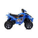 Quad na akumulator Duże Koła Niebieski