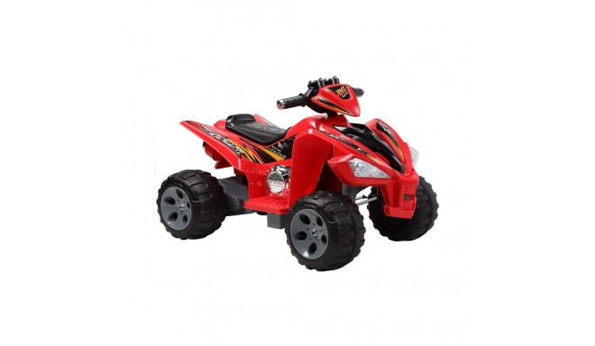 Quad na Akumulator Duże Koła Czerwony
