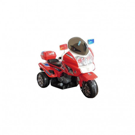 Laste akumootorratas CH815 LED-tuled helid, punane