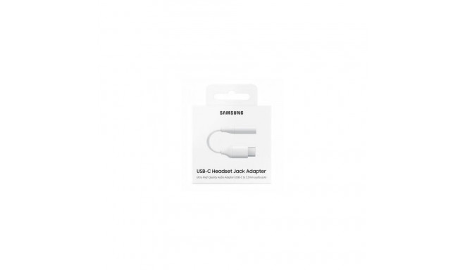 Samsung "Adapter USB-C to Headset Jack" White