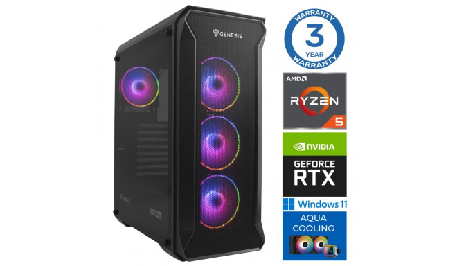 INTOP AQUA Ryzen 5 7600X 64GB DDR5 2TB SSD M.2 NVME+2TB RTX5070Ti 16GB
 WIN11