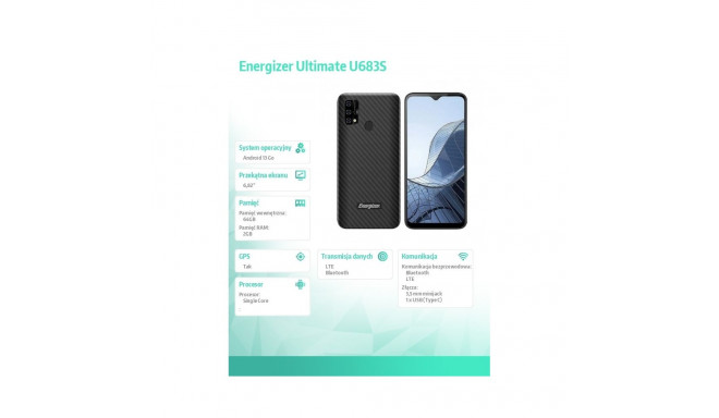 Smartphone 2GB RAM 64GB 6,82 4G LTE Dual SIM EU