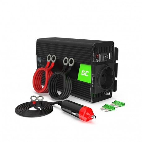 Power Adapter - Green Cell Inv14 300w Inverter Black