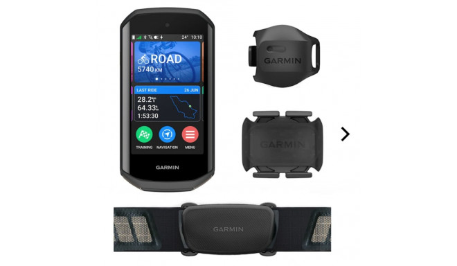 Garmin Edge 1050 bicycle navigation - sensor package