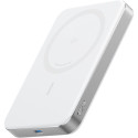 "ANKER MagGo PowerBank 10.000mAh Slim weiss magnetische Powerbank im ultra-schlanken Design fuer iPh