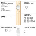 "Logitech wireless Presenter Spotlight Gold"