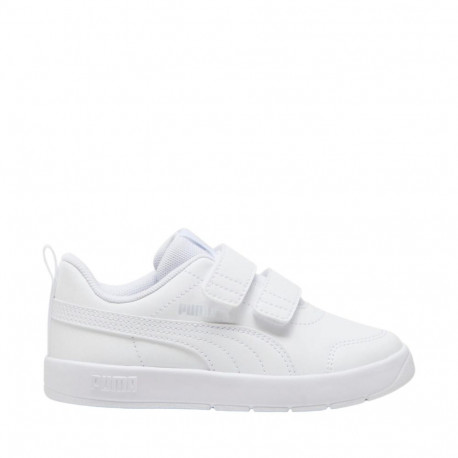 Buty dla dzieci Puma Courtflex V3 V PS białe 397642 02 32