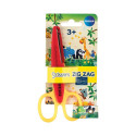 Scissors for kids ZIG ZAG (assorted col. handles)
