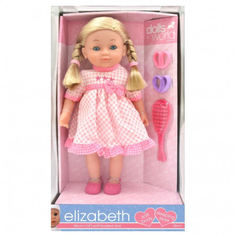DOLLSWORLD nukk Elizabeth, 36 cm