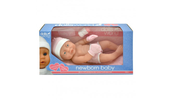 DOLLSWORLD beebinukk, tüdruk, 38 cm