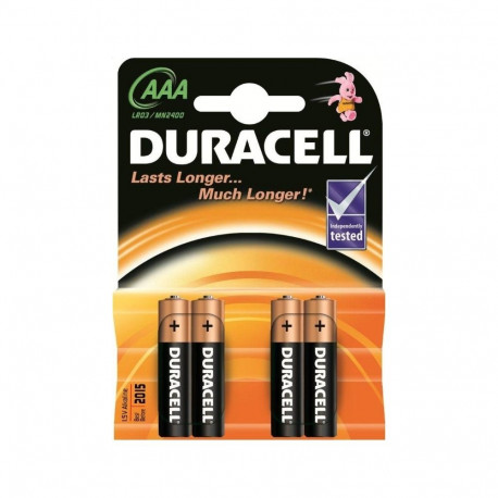DURACELL BATTERY ALKALINE BASIC LR06/AA MN1500 4BP Blister *4