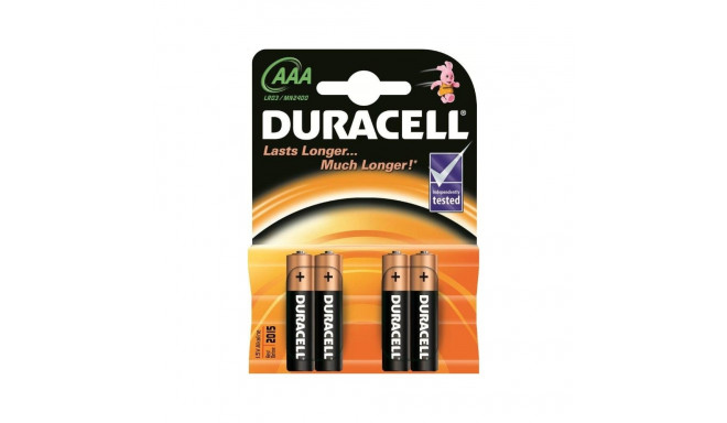 DURACELL BATTERY ALKALINE BASIC LR06/AA MN1500 4BP Blister *4