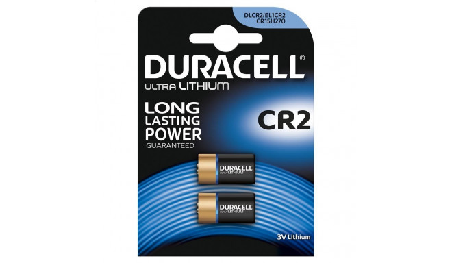 DURACELL BATTERY ULTRA LITHIUM FOTO CR2 M3 BLISTER *2