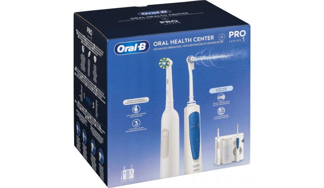 Oral-B Center OxyJet suuhooldusirigaator + Oral-B Pro 1