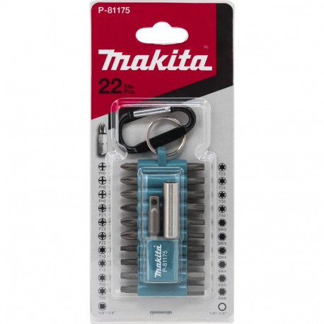 Makita P-81175 otsikukomplekt 22 tk