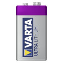 10x1 Varta Ultra Lithium 6LR61 9V-plokk PU sisekarp