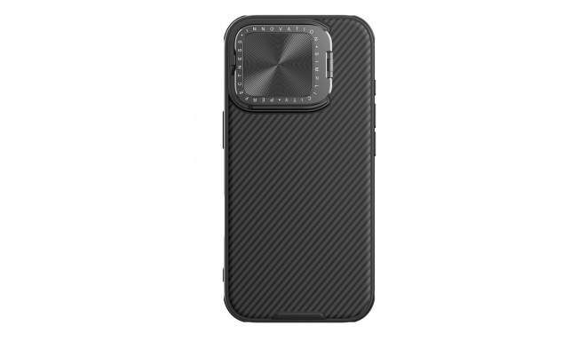 Nillkin CamShield Prop Case for iPhone 16 Pro with Camera Cover and Stand - Black