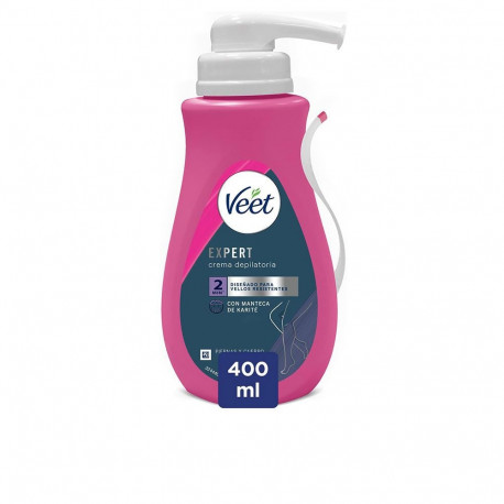 VEET EXPERT PIERNAS Y CUERPO crema depilatoria dosificador 400 ml