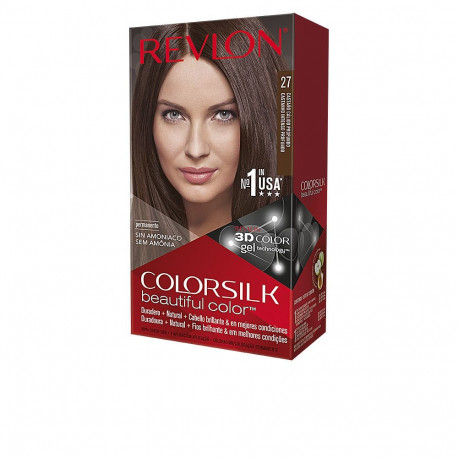 REVLON MASS MARKET COLORSILK tinte #27-castaño calido profundo 1 u