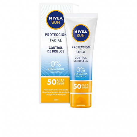 Nivea näo päikesekaitsekreem Sun SPF50 50ml läikevastane