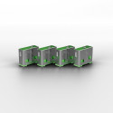 Lindy 40621 USB Type A Набор блокираторов порта 10pcs / зелёный