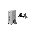 CLUB 3D USB C Gen 2 triple display DP ALT mode with smart PD charging dock with 120W PS
