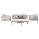 Garden furniture set MEDINA 6-parts, beige
