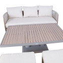 Garden furniture set MEDINA 6-parts, beige